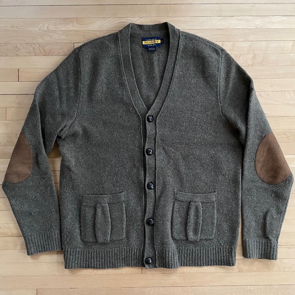 Ralph Lauren Rugby Wool Cardigan Sweater - Picture 3 of 13